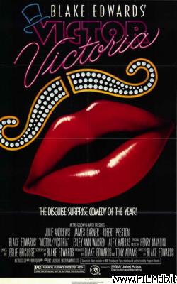 Locandina del film victor victoria