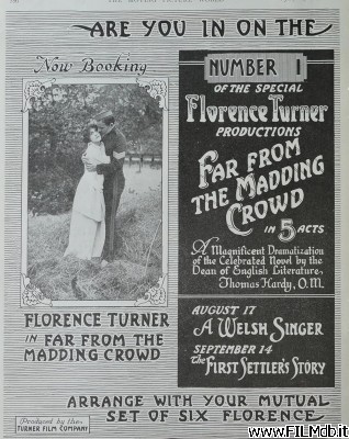 Cartel de la pelicula Far from the Madding Crowd