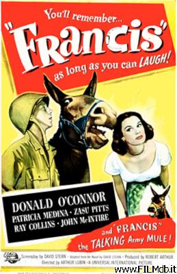 Locandina del film Francis, il mulo parlante