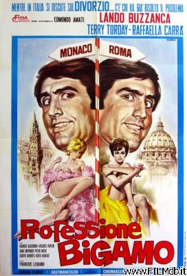 poster Locandina del film Professione bigamo