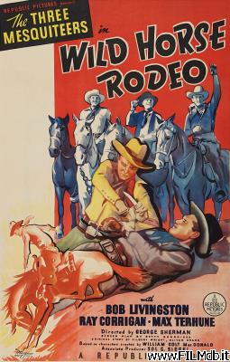 poster Cartel de la pelicula Wild Horse Rodeo