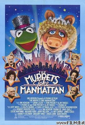 poster Poster of movie the muppets take manhattan