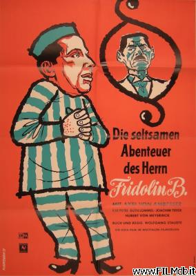poster Affiche de film Les Aventures de Monsieur Fridolin