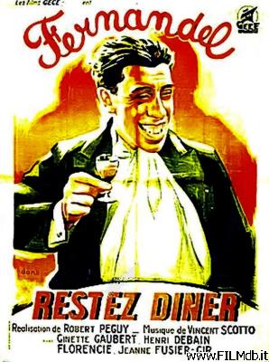 Affiche de film Restez diner [corto]