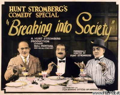 poster Affiche de film Breaking Into Society
