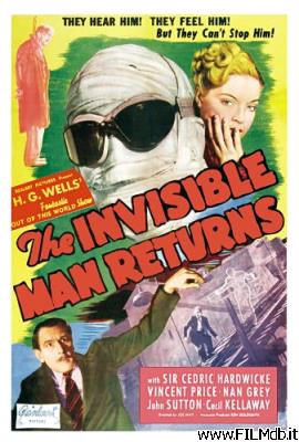 Cartel de la pelicula El hombre invisible vuelve