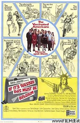 Poster of movie If It's Tuesday, It Still Must Be Belgium [filmTV]