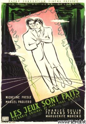 Affiche de film Les Jeux sont faits