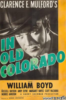 poster Affiche de film Dans le vieux Colorado