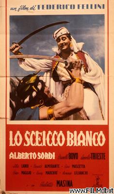 poster Locandina del film Lo sceicco bianco