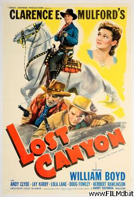 poster Affiche de film Le Canyon perdu