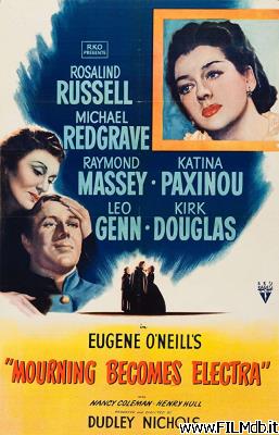 poster Affiche de film il lutto si addice ad elettra