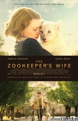 poster Affiche de film The Zookeeper's Wife
