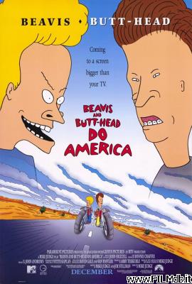 poster Affiche de film Beavis et Butt-Head se font l'Amérique