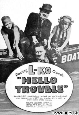 Cartel de la pelicula Hello Trouble [corto]