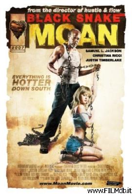 poster Cartel de la pelicula black snake moan