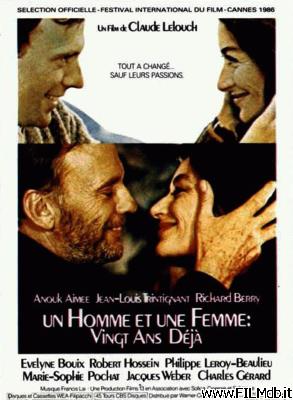 poster Poster of movie A Man and a Woman: 20 Years Later