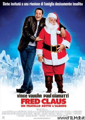 Locandina del film fred claus - un fratello sotto l'albero