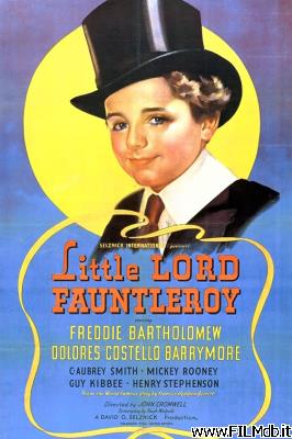 poster Affiche de film Le petit Lord Fauntleroy