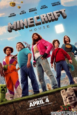 poster Locandina del film Un film Minecraft