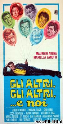 poster Affiche de film Gli altri, gli altri... e noi