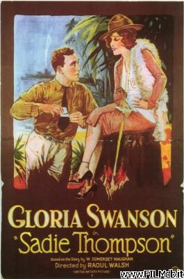 poster Affiche de film Sadie Thompson