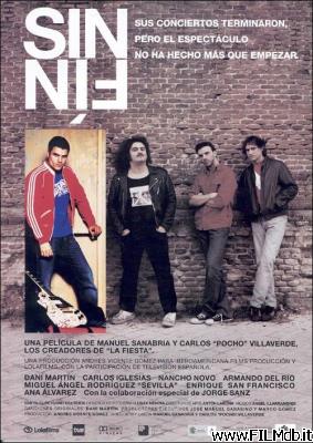 Locandina del film Sinfin, el retorno del rock