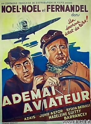 poster Affiche de film Adémaï aviateur