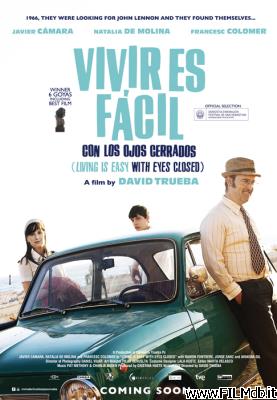 poster Poster of movie Living Is Easy with Eyes Closed
