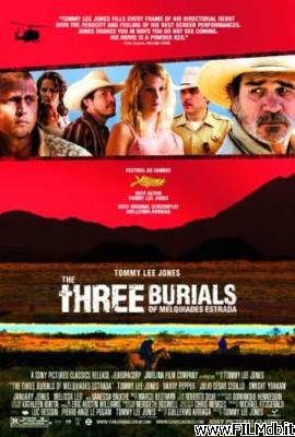 poster Cartel de la pelicula Los tres entierros de Melquiades Estrada