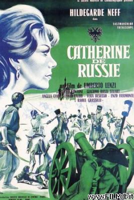 poster Affiche de film caterina di russia