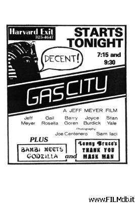 poster Affiche de film Gas City