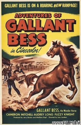 poster Cartel de la pelicula Adventures of Gallant Bess