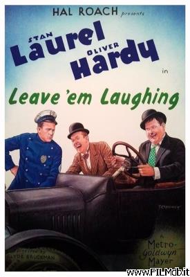 Poster of movie Leave 'em Laughing [corto]