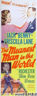 poster Locandina del film the meanest man in the world