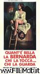 poster del film quant'è bella la bernarda, tutta nera, tutta calda