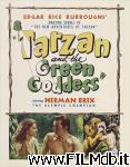 poster del film Tarzan e la dea verde