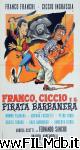 poster del film Franco, Ciccio e il pirata Barbanera