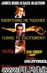 poster del film Agente 007 - Missione Goldfinger