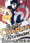 poster del film Charlot pompiere [corto]