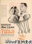 poster Seven Keys to Baldpate poster del film Seven Keys to Baldpate