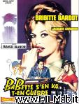 poster Babette va alla guerra poster del film Babette va alla guerra