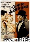 poster del film The Crime of Monsieur Lange