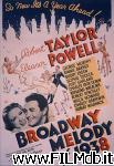 poster Follie di Broadway 1938 poster del film Follie di Broadway 1938