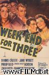 poster del film Weekend for Three