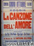 poster del film la canzone dell'amore