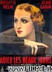 poster Adieu les beaux jours poster del film Adieu les beaux jours