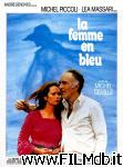 poster la femme en bleu poster del film la femme en bleu