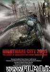poster nightmare city 2035 poster del film nightmare city 2035