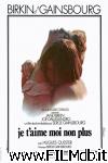 poster Je t'aime moi non plus poster del film Je t'aime moi non plus